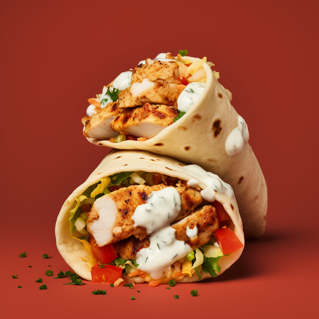 Chicken Kabob Wraps – Iv Kitchens